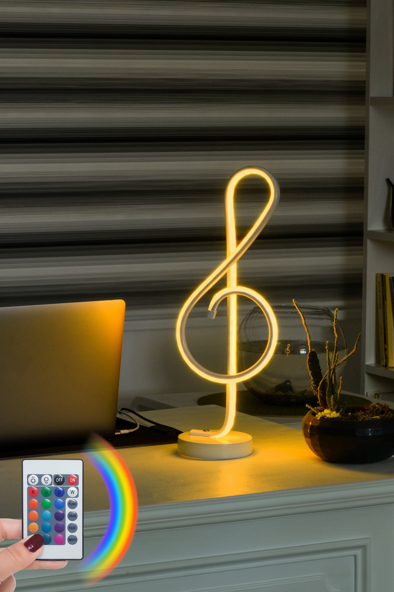 Seven Deadly Sins Lampada Led Notturna Ban 16 Colori Con Telecomando Seven Deadly Sins Lampada Led Notturna Ban 16 Colori Con Telecomando