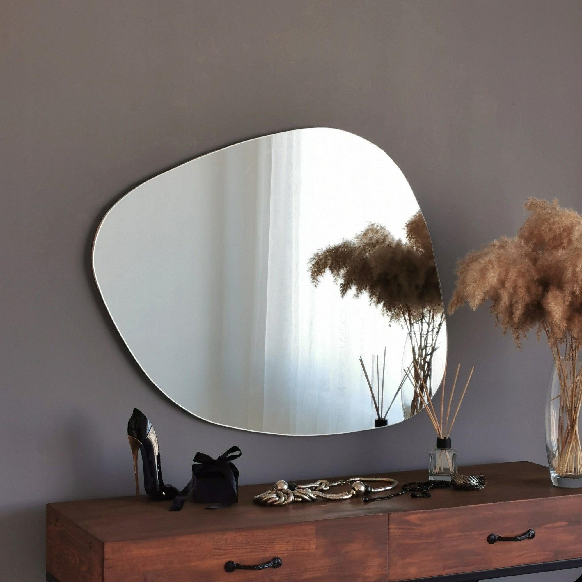 Specchio design da parete forma irregolare moderno – Colly Shop