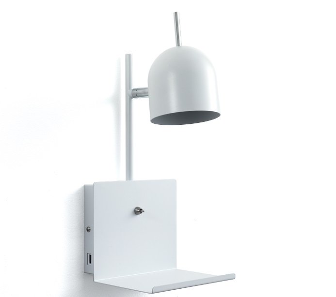 Lampada Da Tavolo Touch A LED Plissettata 14x40h Cm In Alluminio Bianco Isobel 1 Lampada Da Tavolo Touch A LED Plissettata 14x40h Cm In Alluminio Bianco Isobel 1