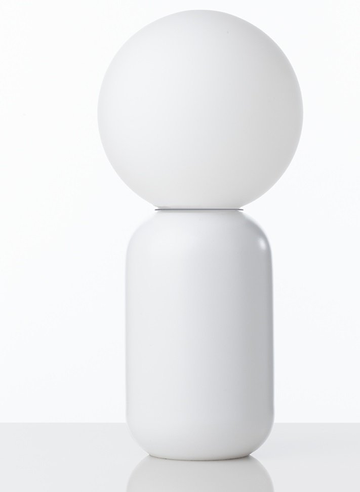 Lampada Da Tavolo Touch Con Sfera In Vetro Bianco – Design Elegante E Dimmerabile In 3 Livelli! - 3