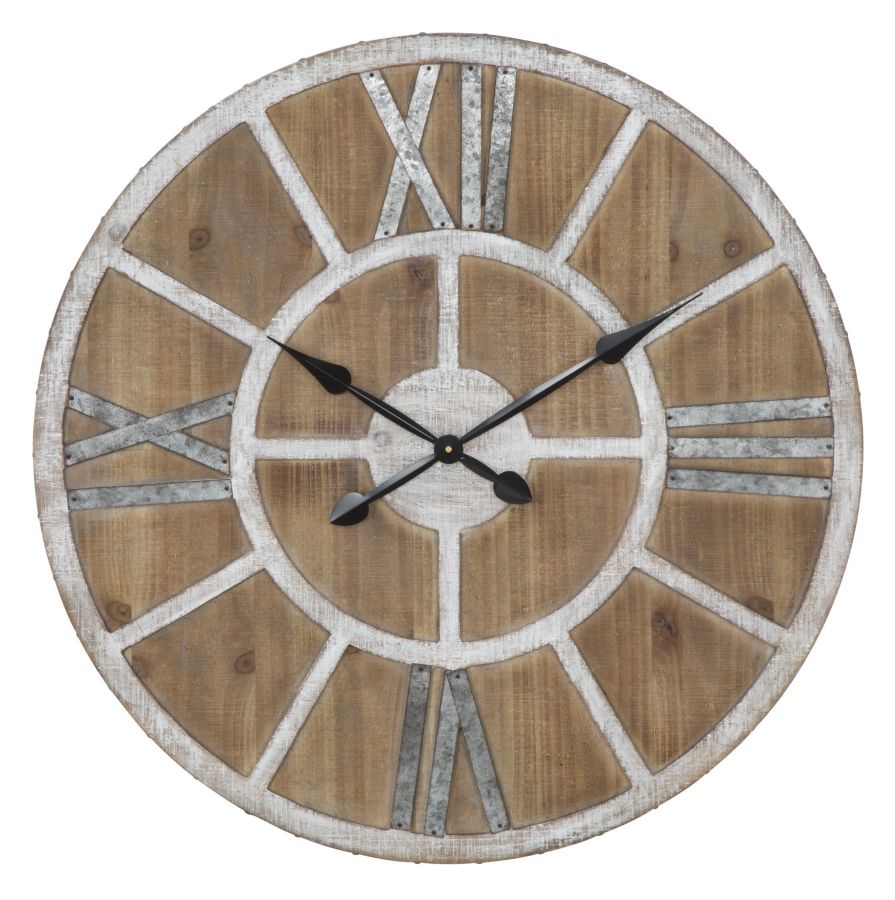 Stileitaliano Orologio Da Parete Personalizzato In Legno 25x25 Cm Con Numeri Romani Neri E Stampa Fotografica