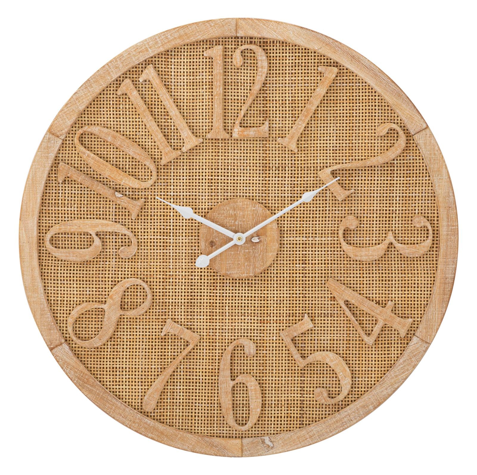Orologio da parete d.60 legno noce Paris LOWELL 21461 Idea Luce di Orologio da parete d.60 legno noce Paris LOWELL 21461 Idea Luce di