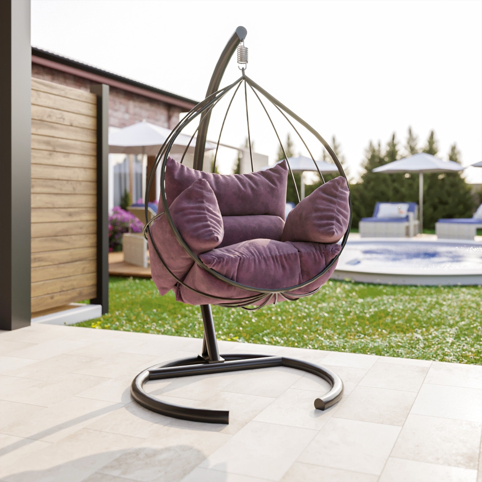 Dondoli Dondolo Goccia Poltrona A Dondolo Sospesa Richiudibile Per