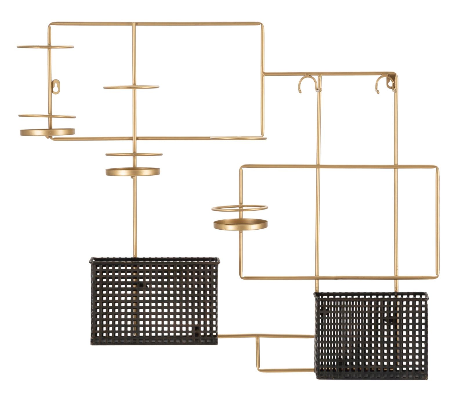 Relaxdays Set 3 Mensole Da Parete, A Forma Di Cubo, Scaffali Decorativi Ripiani Portaoggetti Da Muro Bianco Nero 84528881