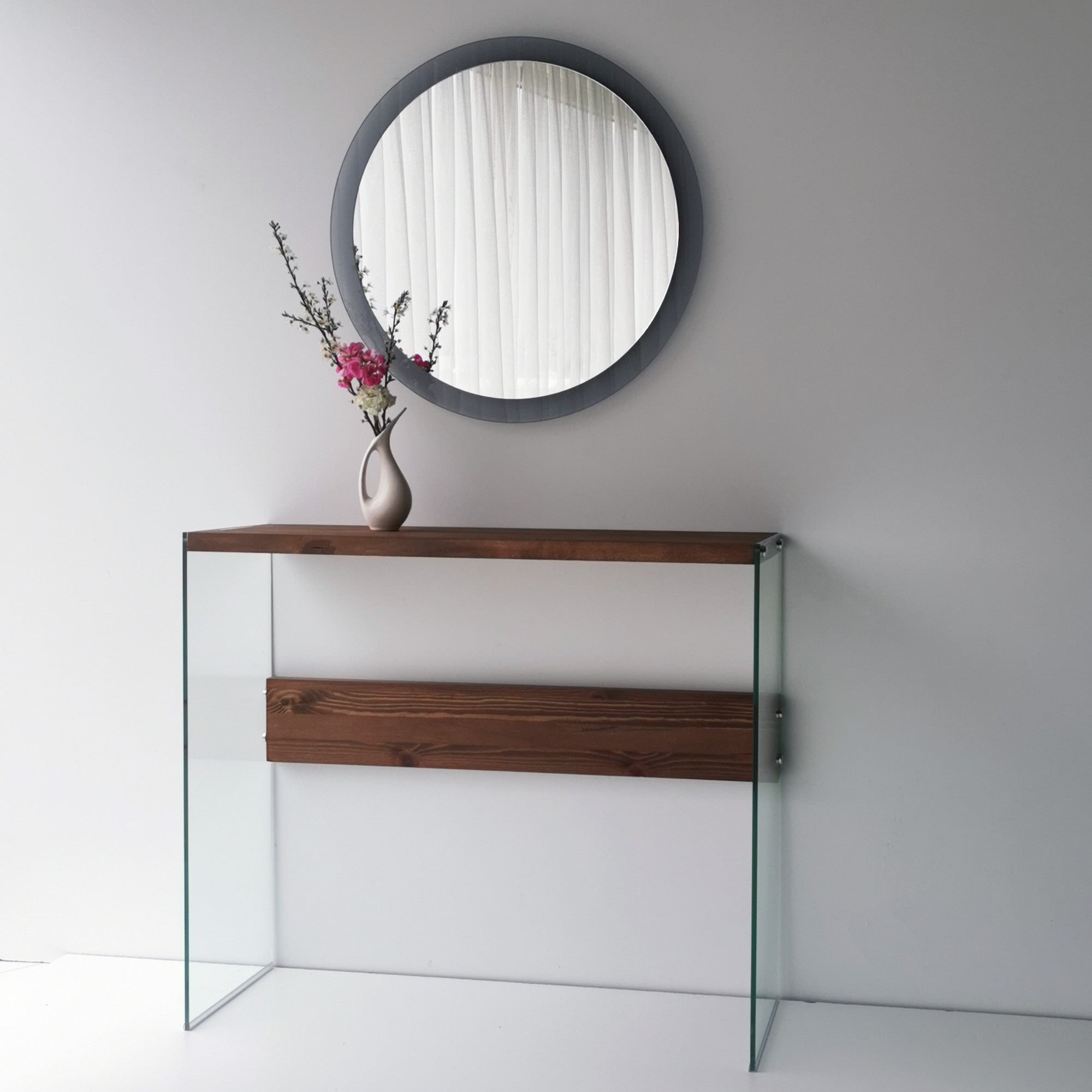 Specchio tondo moderno Nudo - Decocasa shop