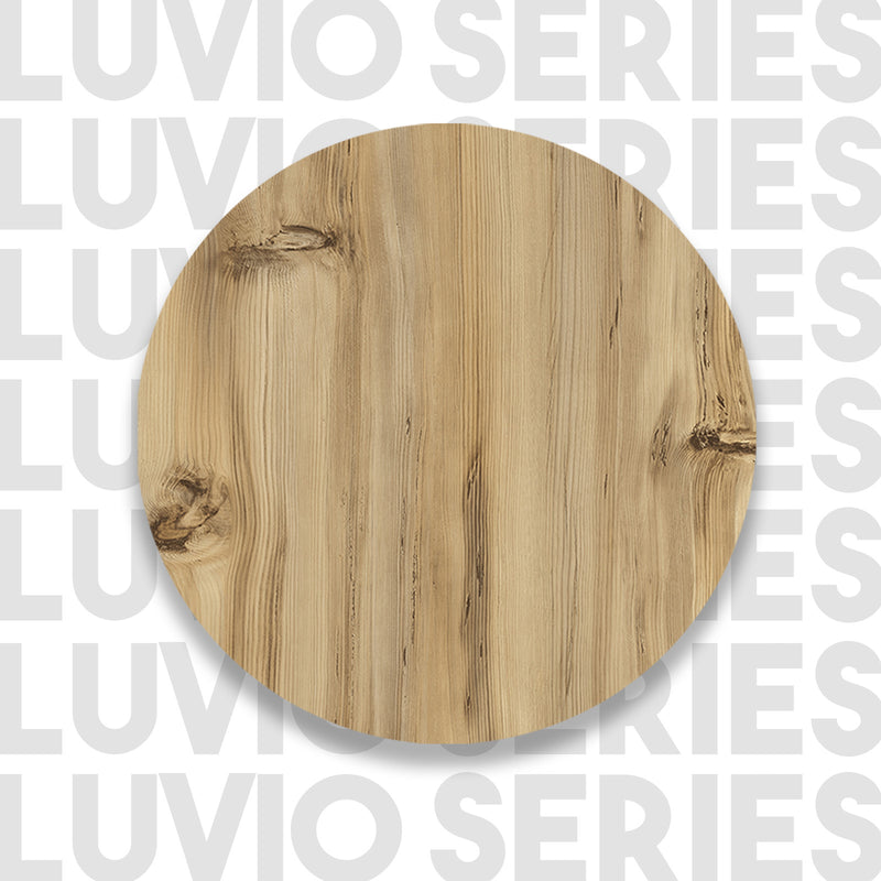 Mobile TV minimal in legno finitura quercia 3 ante a ribalta soggiorno cm 120x35x46h
