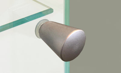 Parete attrezzata tortora da soggiorno con vetrine laterali mobile tv a pensili cm 200x40x191h