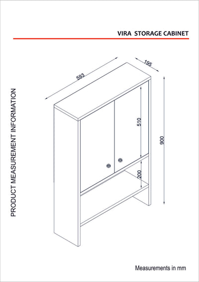 Pensile per bagno moderno bianco in legno con asta porta asciugamani cm 59x19x90h