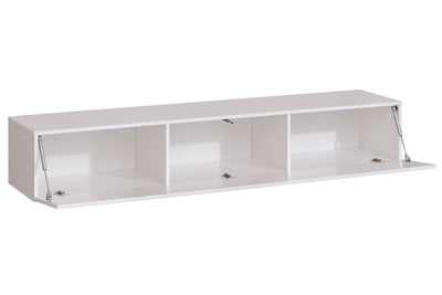 Sharad - Parete sospesa bianco e quercia fantasia a linee oblique nero  - vari colori