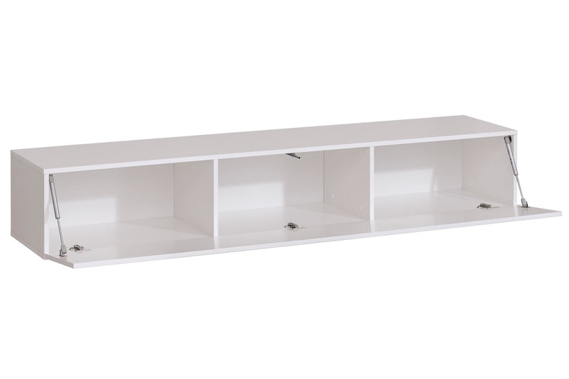 Sharad - Parete sospesa bianco e quercia fantasia a linee oblique nero  - vari colori