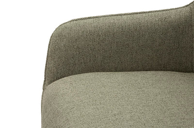 Set da 2 Sgabello alto in tessuto verde base in metallo nero cm 55x55x109h