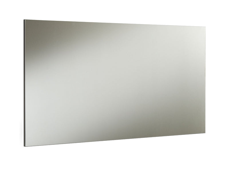 Composizione da ingresso bianca con appendiabiti panca e scarpiera con specchio