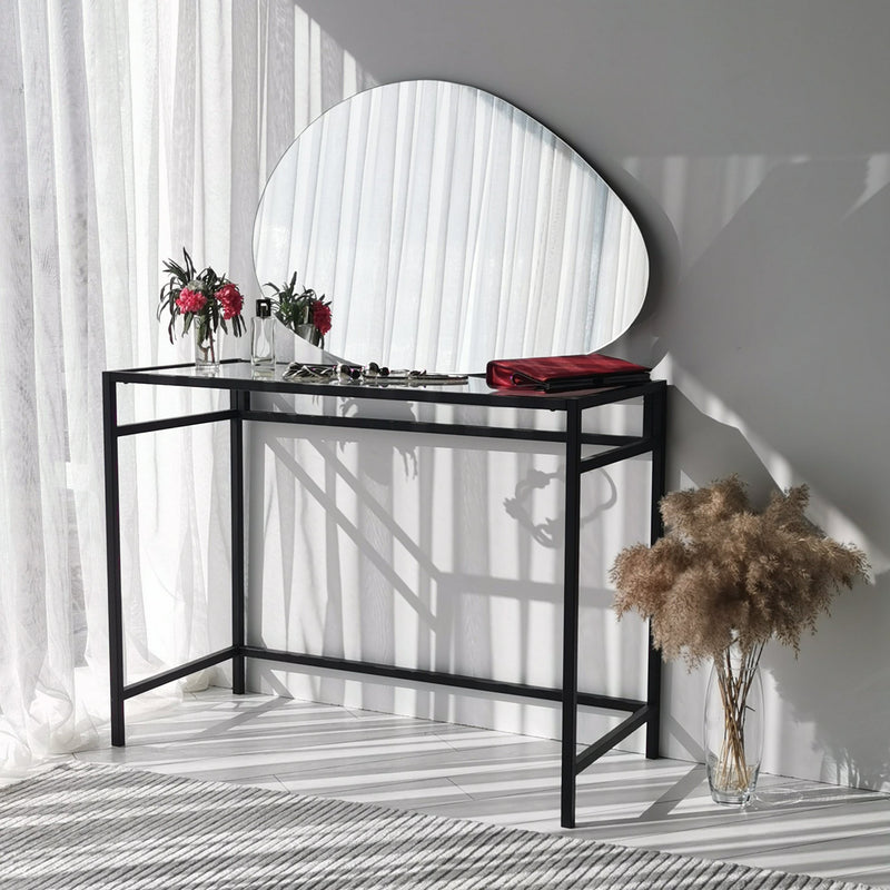Specchio forma irregolare moderno per ingresso cm 76x2x50h