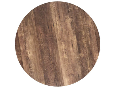 Tavolino porta pianta da salotto con piano in legno e gambe in metallo cromato cm 45x50h