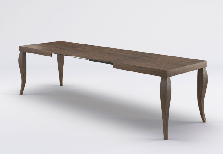 Medad - Tavolo in legno allungabile stile classico per sala pranzo - vari modelli
