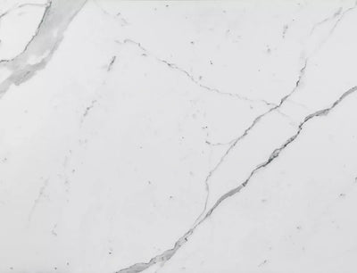 Tavolo moderno allungabile con piano ceramica effetto marmo base colore rovere cm 180/240x95x76h
