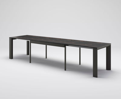 Erasmo - Tavolo allungabile da pranzo in legno design moderno - vari modelli