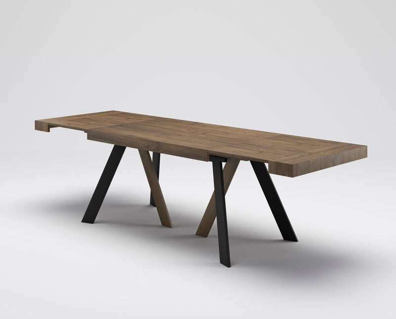 Eilad - Tavolo moderno allungabile gambe in legno e metallo - vari modelli