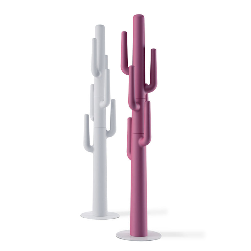 Appendiabiti da terra modello cactus in polipropilene cm 40x40x197h - vari colori