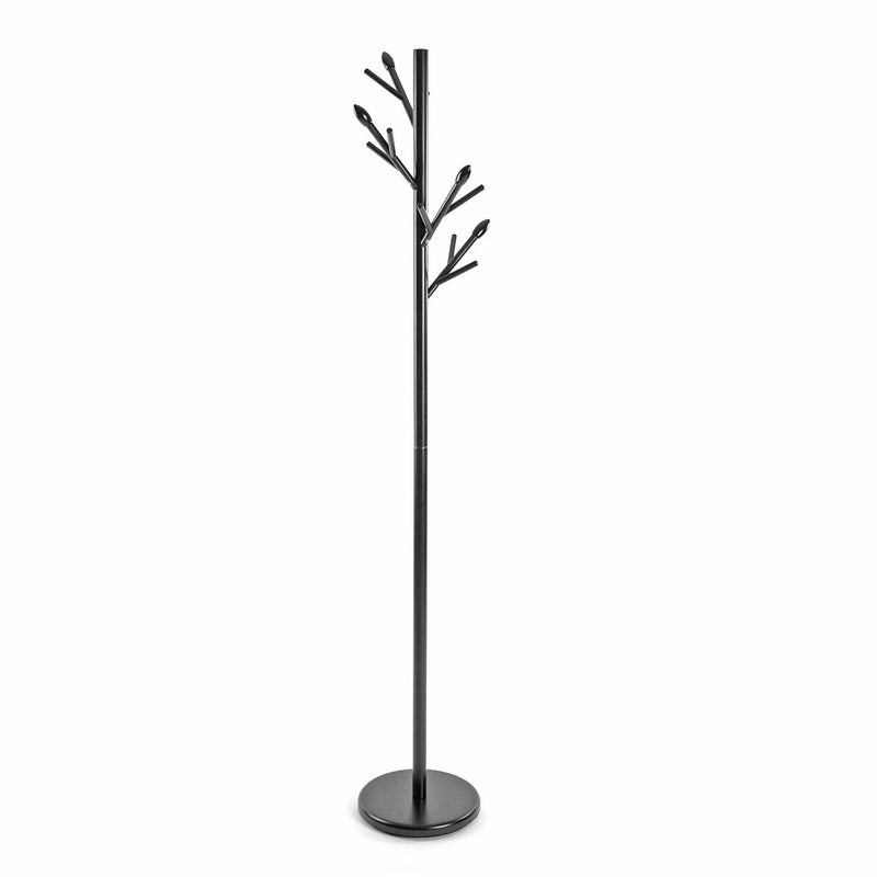 Appendiabiti da terra ad albero moderno in metallo cm Ø 28x170h - vari colori