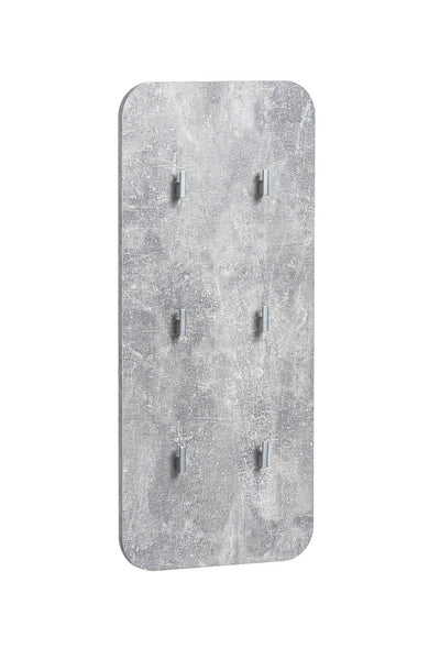 Palmira - Composizione per ingresso pensili sospesi appendiabiti e specchio cm 80x32x110h