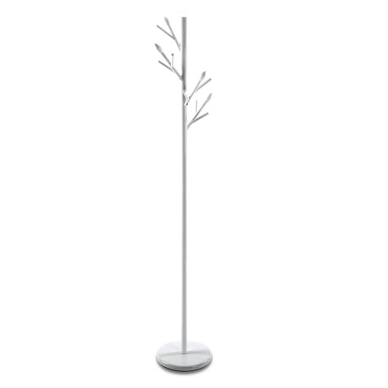 Appendiabiti da terra ad albero moderno in metallo cm Ø 28x170h - vari colori