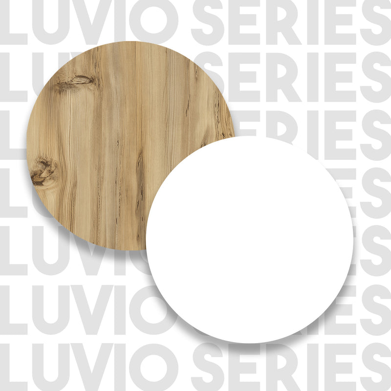 Mobile tv sospeso in legno moderno 3 ante a ribalta con scaffale libreria - vari colori