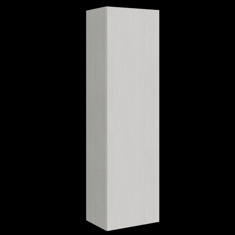 pensile colonna in legno bianco frassino