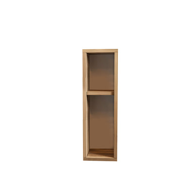 Comodino stile moderno 2 scomparti cm 20x15x65h - vari colori