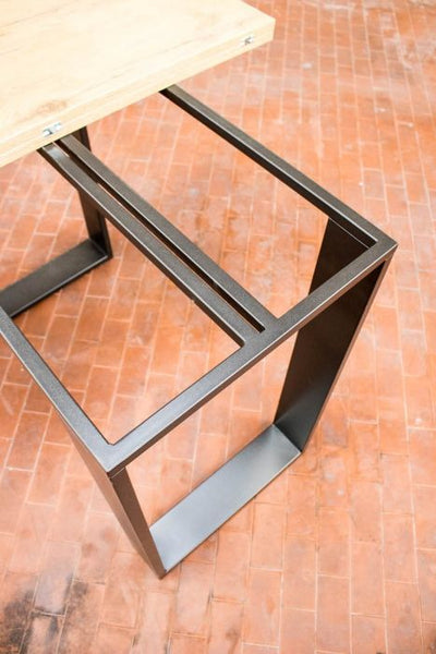 Consolle allungabile tavolo a libro quadrato moderno