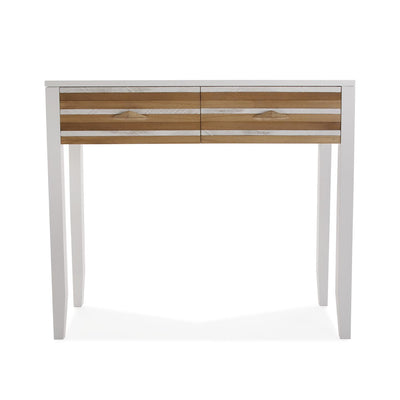 Consolle da ingresso moderna in legno di pino con cassetti cm 90x30x80h