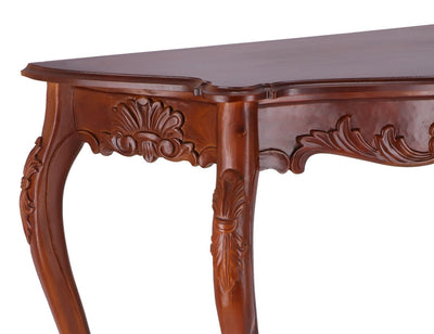 Consolle da ingresso noce classica cm 112x48x74h