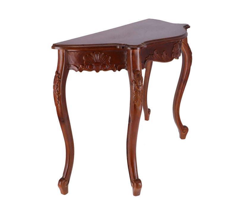 Consolle da ingresso noce classica cm 112x48x74h