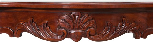 Consolle da ingresso noce classica cm 112x48x74h