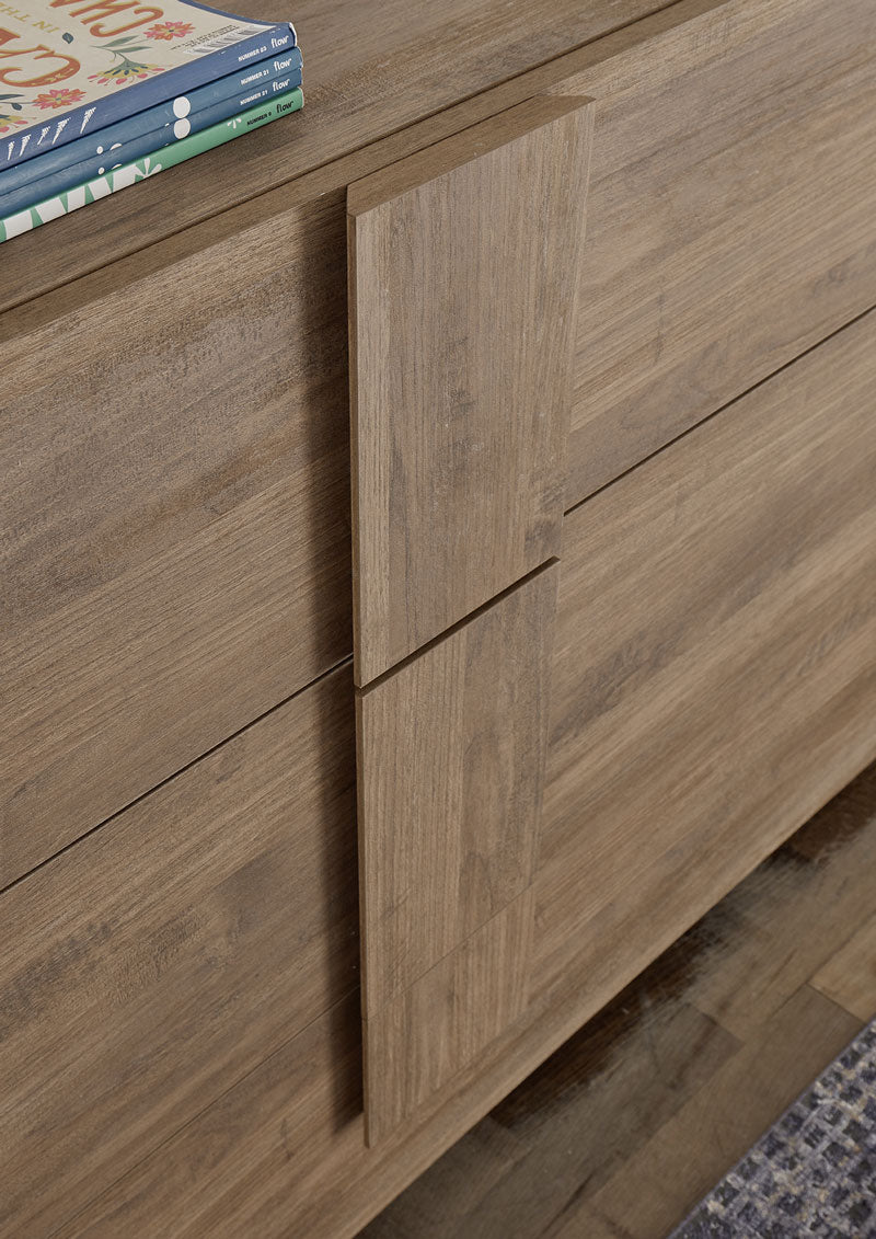 madia con ante e cassetti moderna in legno