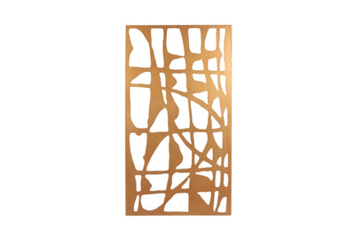 Zaira Abstract - Pannello da parete astratto in metallo cm 60x2x110h - vari colori