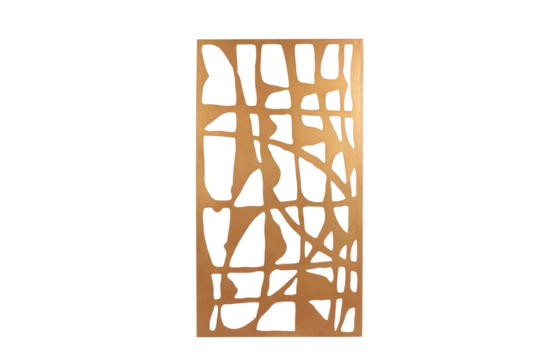 Zaira Abstract - Pannello da parete astratto in metallo cm 60x2x110h - vari colori