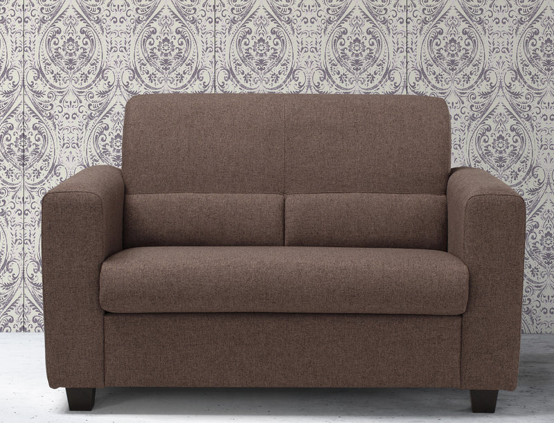 Anacleto - Divano moderno da soggiorno imbottito rivestito in tessuto - vari modelli
