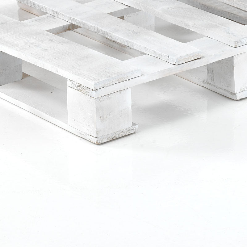Divano due posti rivestito in cotone con base in legno stile etnico cm 160x80x53h