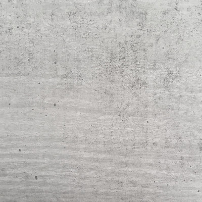 Libreria alta con 2 cassetti in legno bianco e cemento cm 80x35x201h