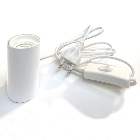 Lampada da tavolo applique in metallo con base magnetica cm Ø 11x9h