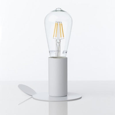 Lampada da tavolo applique in metallo con base magnetica cm Ø 11x9h