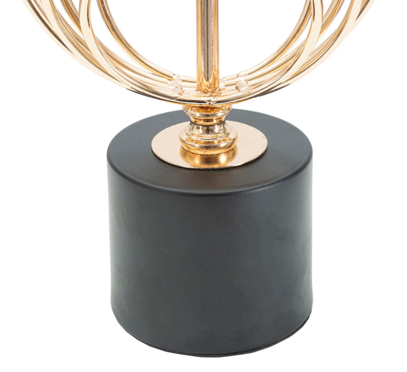 Lampada design moderna da tavolo base in metallo paralume in tessuto nero cm Ø 20x58h