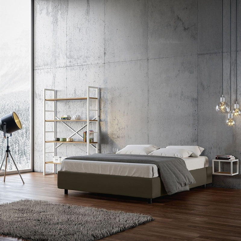 letto matrimoniale contenitore senza testiera