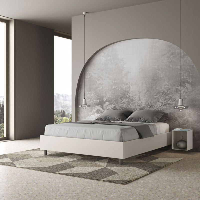 Tosca - Letto matrimoniale sommier senza testiera cm 175x202x39h - vari colori