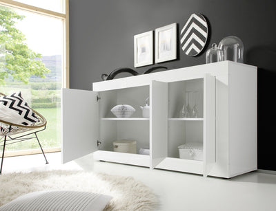 Sorana - Madia design 3 ante per soggiorno in legno cm 160x43x86h - vari colori