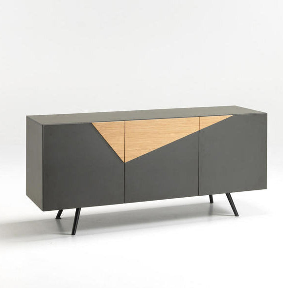 madia antracite inserti rovere