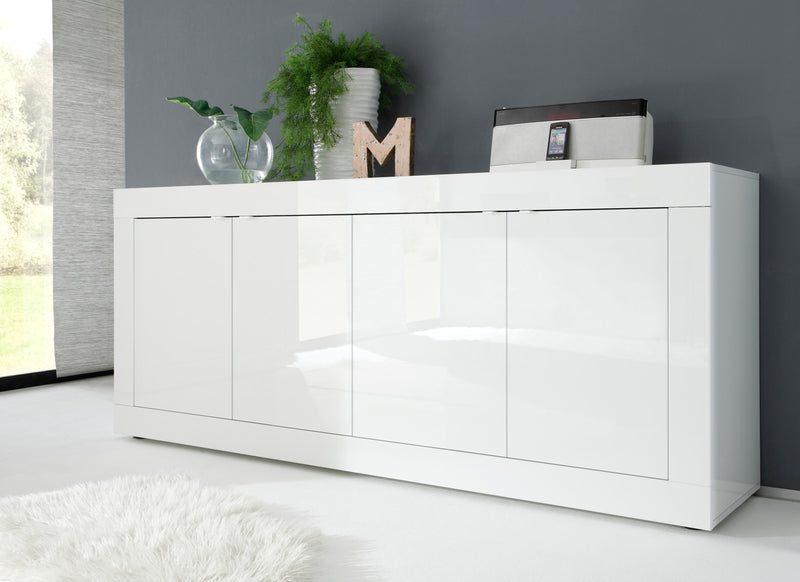 Aiman - Madia 4 ante design per living cm 207x43x86h - vari colori
