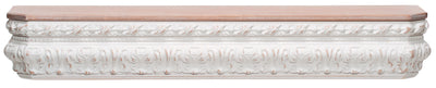 Mensola barocco da parete in legno shabby - vari colori
