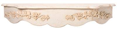 Mensola da parete stile classico shabby in legno - varie misure